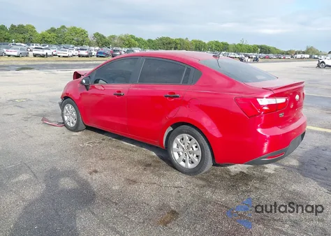 2013 Kia Rio Ex z USA, uszkodzony, nr VIN KNADN4A33D6211924